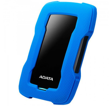 D.Dur A-ADATA HD330 Antichoc 2To 2,5" USB Bleu