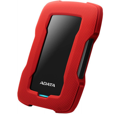 D.Dur A-ADATA HD330 Antichoc 2To 2,5" USB  Red