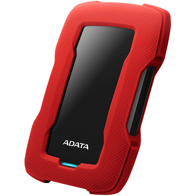 D.Dur A-ADATA HD330 Antichoc 2To 2,5" USB  Red