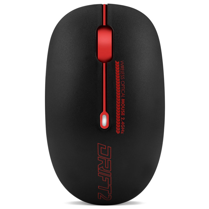 Souris ADVANCE Sans Fil DRIFT 2 1600dpi -Red