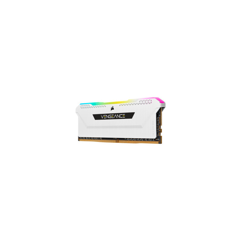 CORSAIR Kit de mémoire VENGEANCE RGB PRO SL 32 Go (2 x 16 Go) DDR4 DRAM 3200 MHz C16 – Blanc