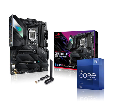 Kit upgrade PC Core i9-11900KF & Carte mère ASUS ROG STRIX Z590-F GMG WIFI