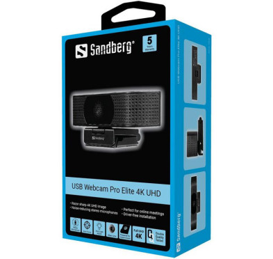 WEBCAM USB SANDBERG PRO ELITE 4K UHD