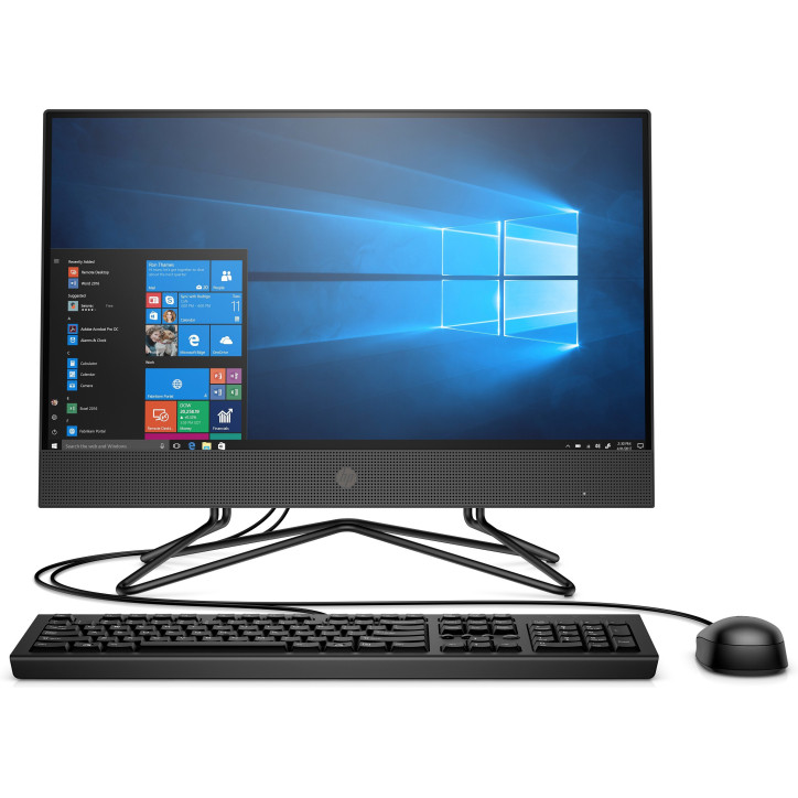 Pc de Bureau HP AIO 200G4 I3-10ème,4G,Ecran 21.5" FHD Pc de Bureau HP AIO 200G4 I3-10ème,4G,Ecran 21.5" FHD