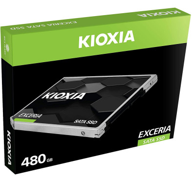 Disque Dur interne SSD 480 Go SATA 3 KIOXIA EXCERIA SERIE SATA 6GBITS