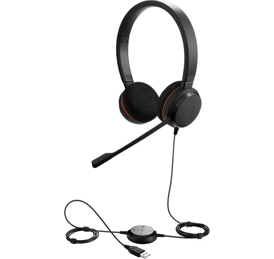 Casque micro filaire JABRA EVOLVE 20 MS Stereo