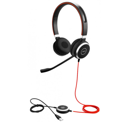 Casque micro filaire JABRA EVOLVE 40 MS  STEREO USB ou 3.5 jack