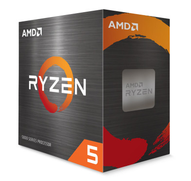 Processeur AMD Ryzen 5-5600X, 6 Core, 12 fils, 35Mo Smart Cache, Up to 4.6GHz, BOX