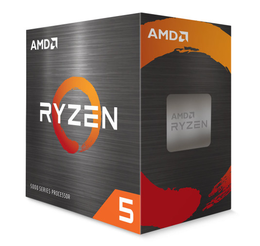 Processeur AMD Ryzen 5-5600X, 6 Core, 12 fils, 35Mo Smart Cache, Up to 4.6GHz, BOX