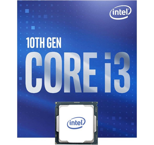 Processeur Intel® Core™ I3-10100F TRAY, Up to 4,30GHz, 4 Core, 6Mo Smart Cache (No Fan)
