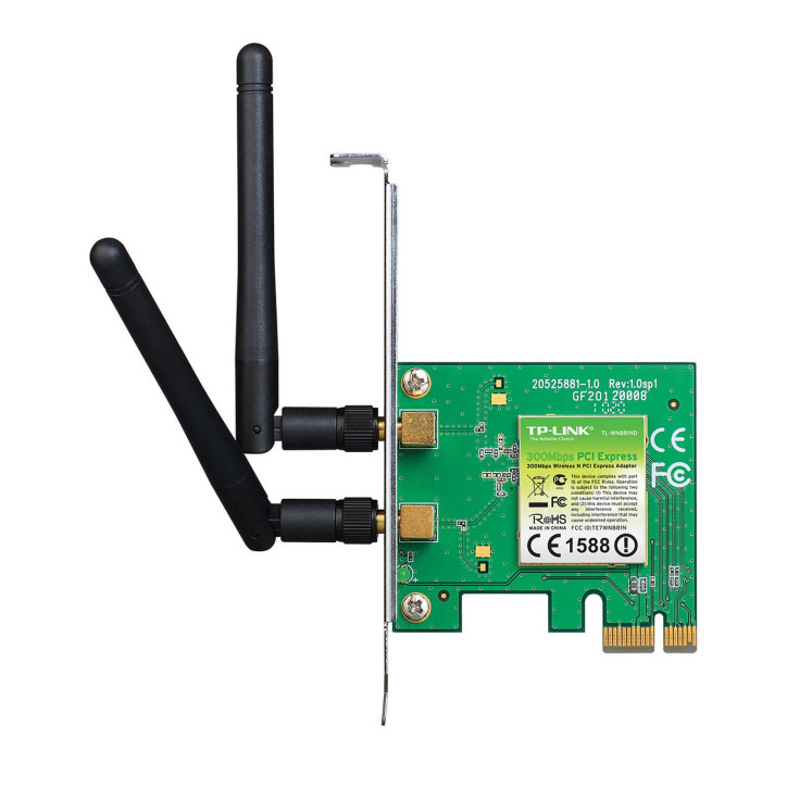 Adaptateur wifi TP-Link PCI Express N 300 Mbps