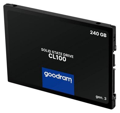Disque Dur interne SSD GoodRam CL100 SATA III 2,5" GEN.3 -240Go