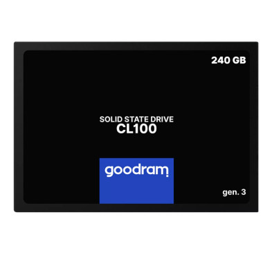 Disque Dur interne SSD GoodRam CL100 SATA III 2,5" GEN.3 -240Go