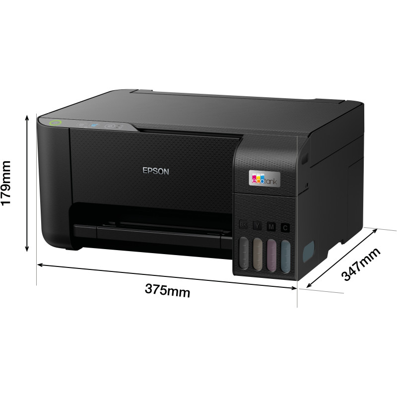 Imprimante à Réservoir EPSON EcoTank L3210, Couleur, Multifonction 3en1, A4