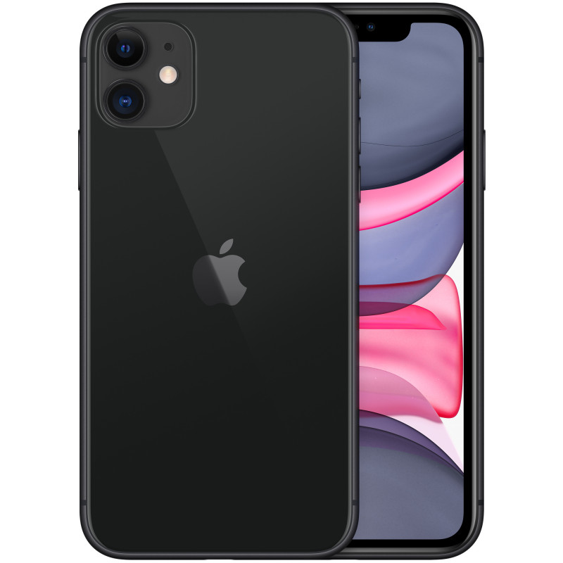 Smartphone Apple iPhone 11, 64Go, Ecran 6.1", Black