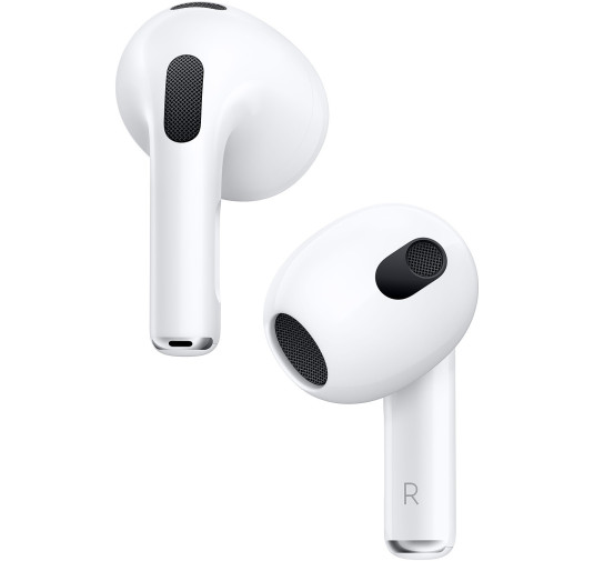 AirPods Apple (3rd generation), Puce casque H1, Blanc