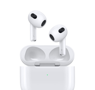 AirPods Apple (3rd generation), Puce casque H1, Blanc