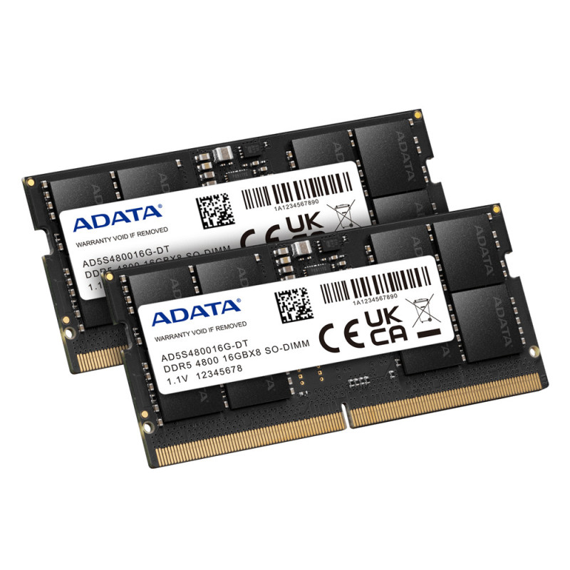 ADATA Barette Mémoire SO - DIMM - 16Go DDR5 - 4800 MHz