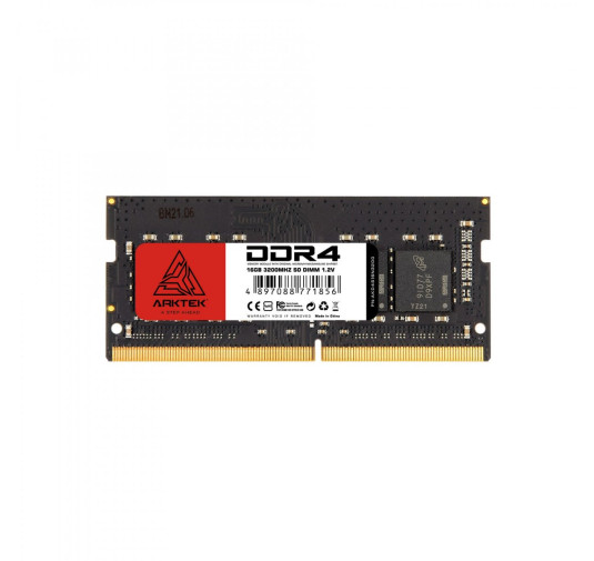 ARKTEK Barette Mémoire SO - DIMM - 16Go DDR4 - 3200 MHz