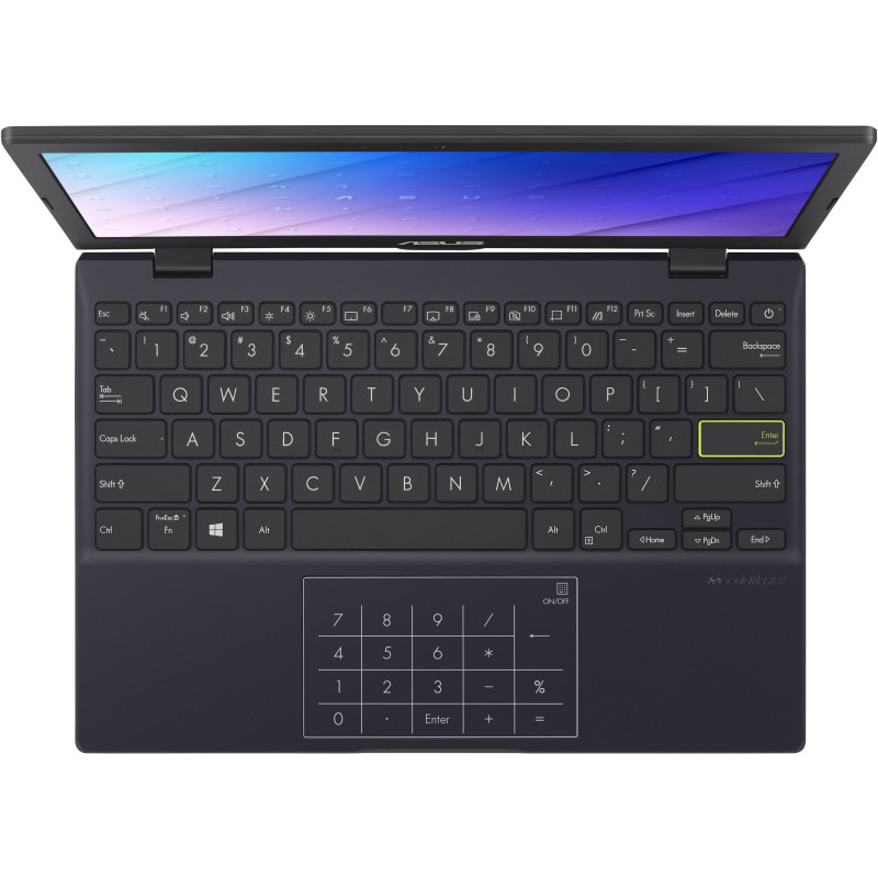 Pc Portable Asus E210MA, N4020, 4Go, 128Go SSD, écran 11.6" -Black