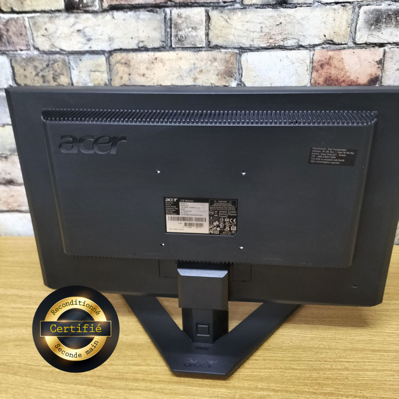 Ecran Reconditionné  Acer X203H bd - 20" LCD