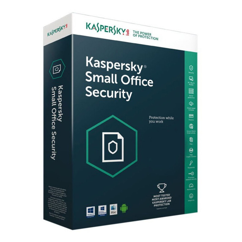 ANTIVIRUS Kaspersky Small Office Security 20 Postes + 2 Server