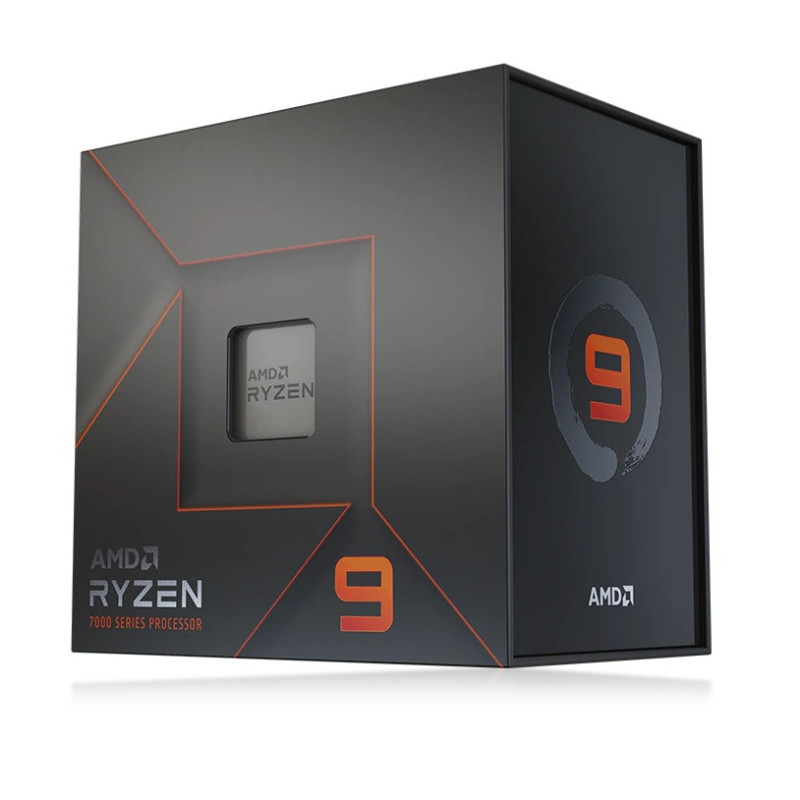 Processeur AMD Ryzen 9-7900X, 12 Core, up to 5.60GHz, 24 fils, 76Mo Cache