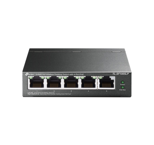 Switch de bureau Tp-Link TL-SF1005LP, 5 ports 10/100 Mbps avec 4 ports PoE