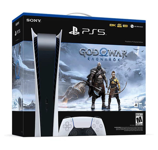 Console SONY PS5  DIGITAL God of War™ Ragnarök Bundle