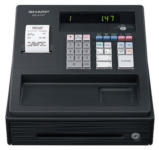 Caisse Enregistreuse SHARP XE-A147B -Noir