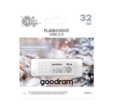 CLE USB GOODRAM UME2 32Go 2.0 -White Winter