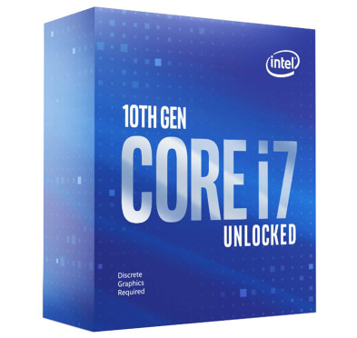 Processeur Intel® Core™ i7-10700KF, 8 Cores, 16Mo Cache, up to 5.10 GHz