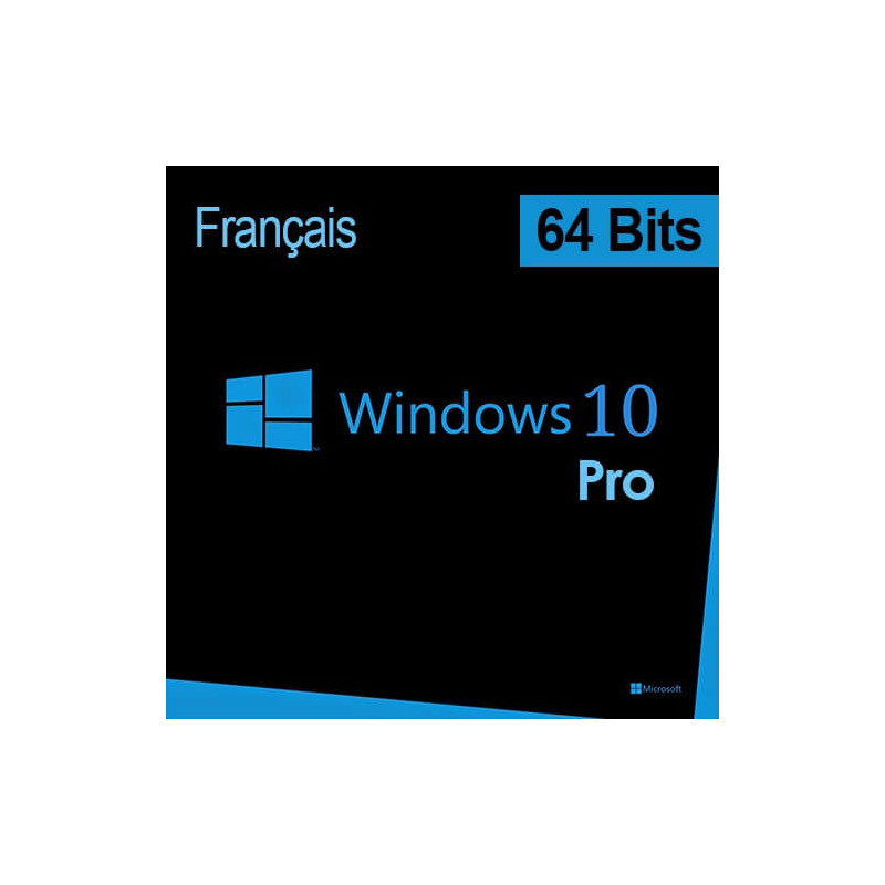 Licence Microsoft WINDOWS 10 Professionnel