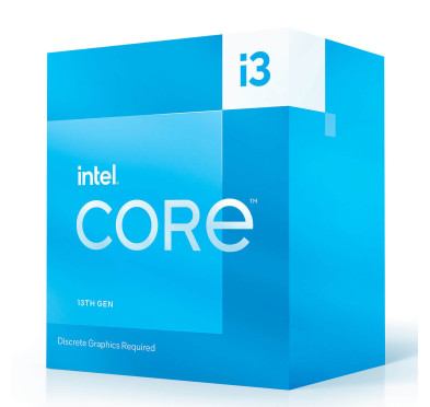 Processeur Intel Core i3-13100F - 12Mo Smart Cache, jusqu'à 4,50GHz