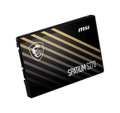 Disque dur interne SSD Sata 3 2.5" MSI Spatium S270 480Go
