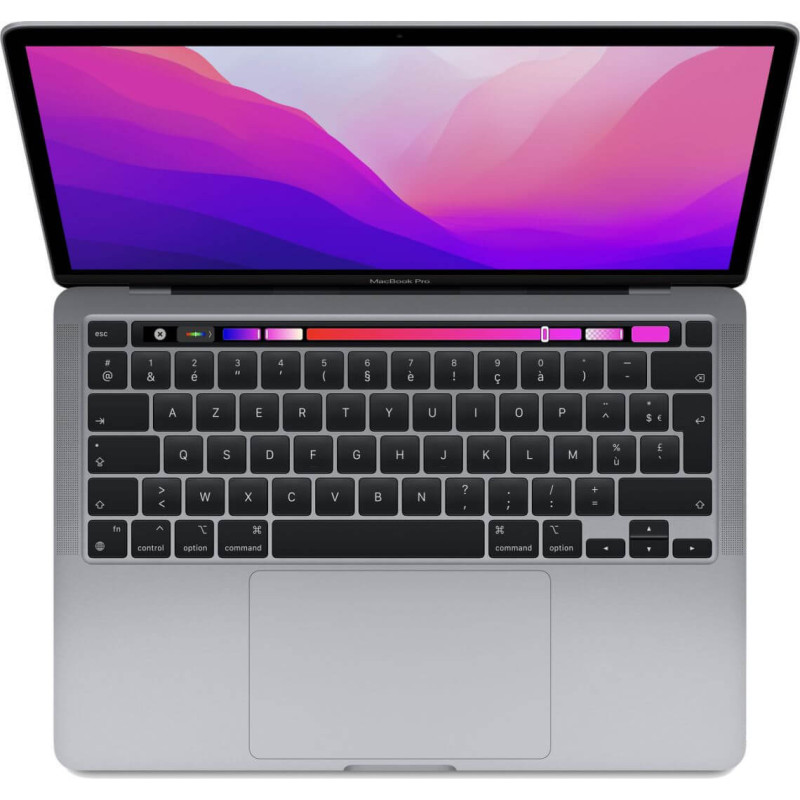 PC Portable APPLE MacBook Pro, Apple M2, 8Go, 512Go SSD, Ecran Retina 13.3" - Space Grey