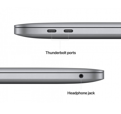 PC Portable APPLE MacBook Pro, Apple M2, 8Go, 512Go SSD, Ecran Retina 13.3" - Space Grey