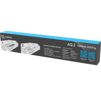 Pate thermique AQIRYS AQ-2 -2gr