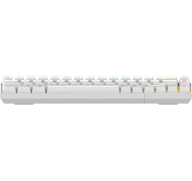 Clavier Gamer Mécanique AQIRYS MIRA, 100% Anti-ghosting, RGB -White