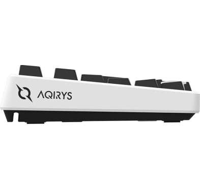 Clavier Gamer Mécanique AQIRYS ADARA, 100% Anti-ghosting, RGB -White