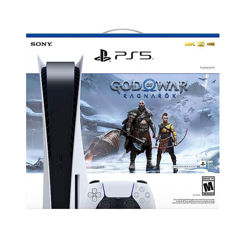Console SONY Playstation 5 STANDARD God of War™ Ragnarök Bundle