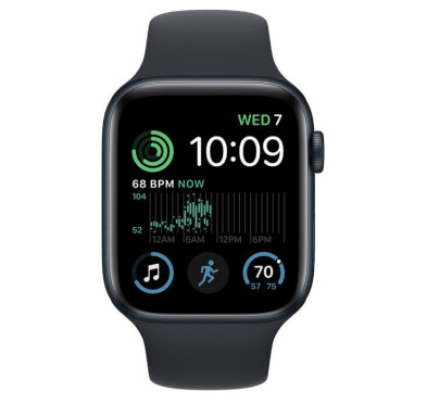 Montre connectée Apple Watch SE GPS 44mm - Aluminium Midnight