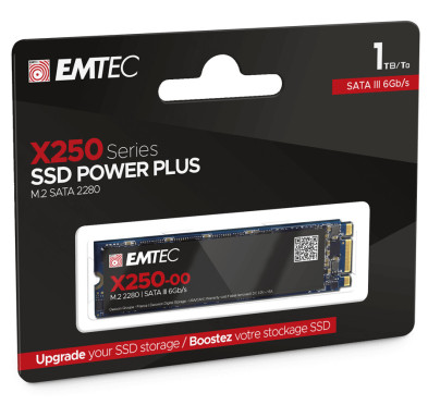 Disque SSD EMTEC X250 M.2 2280 Power Plus 1To