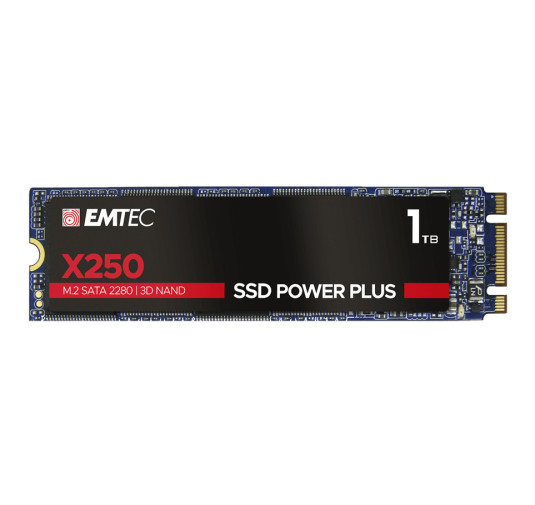 Disque SSD EMTEC X250 M.2 2280 Power Plus 1To