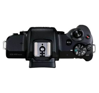 Appareils photo hybride Canon EOS M50 Mark II Noir , objectif EF-M 15-45mm