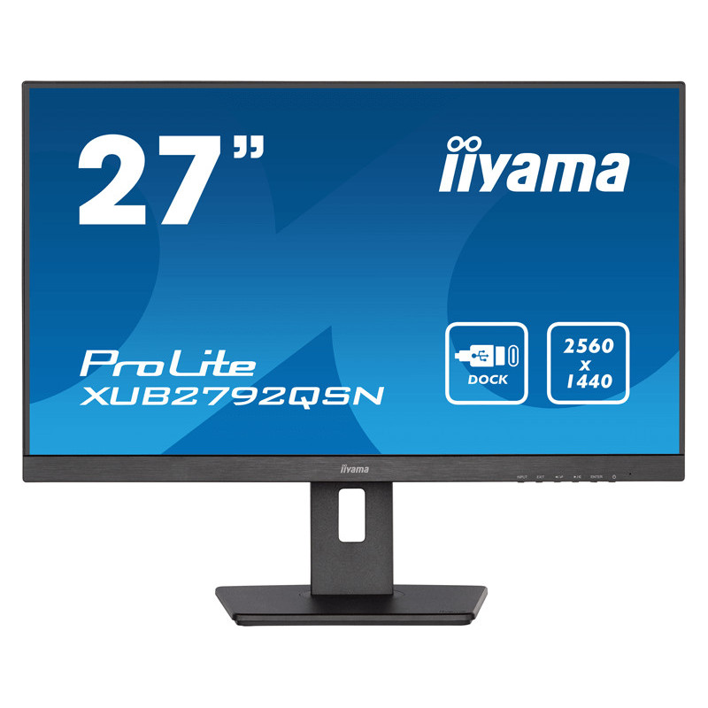 Ecran PC iiyama ProLite 27" IPS LED, WQHD, 4ms, 75Hz
