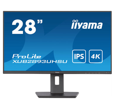 Ecran PC iiyama ProLite 28" IPS LED, UHD 4k, 3ms, 60Hz