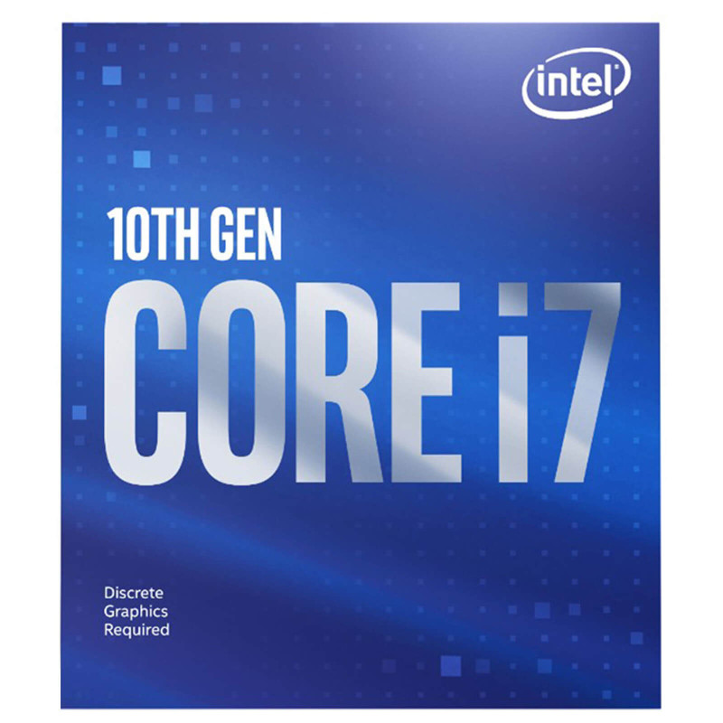 Processeur Intel Core i7-10700F, Octa Cores, up to 4.80GHz, 16 fils, 16Mo Smart Cache