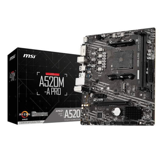 CARTE MERE MSI A520M-A PRO