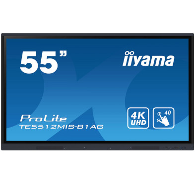 Ecran Interactif IIYAMA ProLite, UHD 4K Tactile 55" avec profils utilisateur